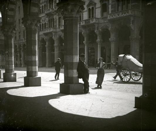 Portici di via XX Settembre (taglio)