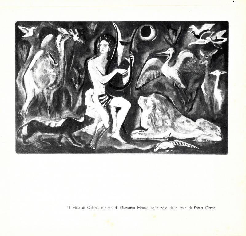 Mito di Orfeo - dipinto di Giovanni Maioli