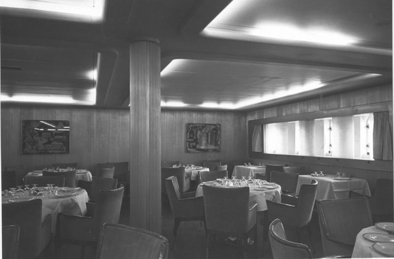 Conte Grande - Sala da Prano di prima classe