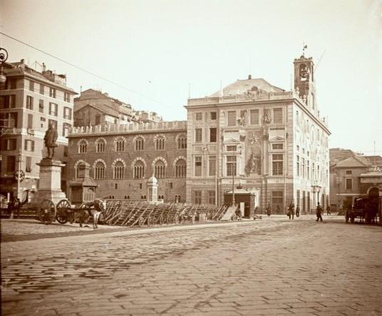 Palazzo San Giorgio restaurato da L. Pogliaghi (taglio)