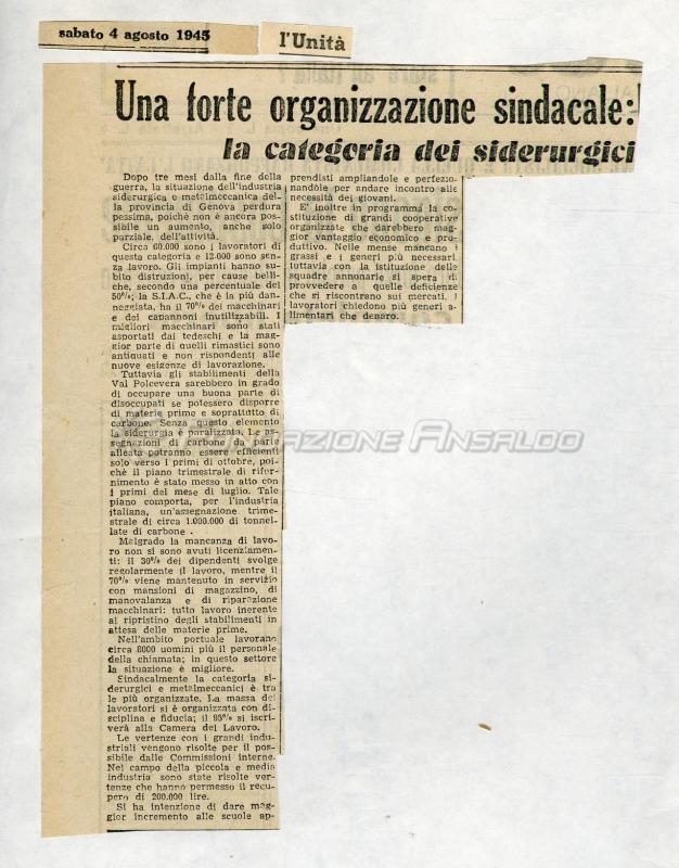 Rassegna stampa
