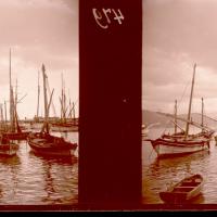 Santa Margherita. Paranze contro luce (originale)