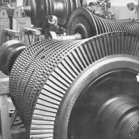 Quarta di copertina- Turboalternatore della Centrale, L'Ansaldino, n.6, anno X, 1963