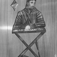 Giulio Cesare - Particolare pannello decorativo sala da gioco
