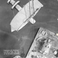 Quarta di copertina- L'allestimento della "Michelangelo", L' Ansaldino, n.7, anno X, 1963