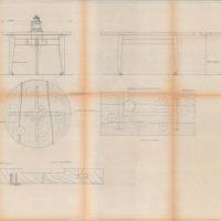 Eugenio Costa - Ponte del lido - Piscina di prima classe - Tavoli per box - Dettagli