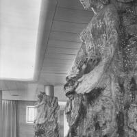 Conte Grande - Statua decorativa nella galleria di prima classe
