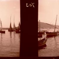 Santa Margherita. Barche a vela in porto (originale)