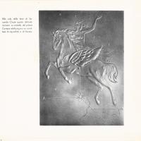 Pegaso - incisione su cristallo del pittore Canepa
