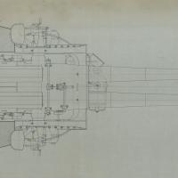 Cannone da 102/50  - Vista in pianta
