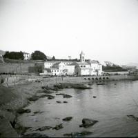 Corso Italia in costruzione. San Giuliano, chiesa  (taglio)