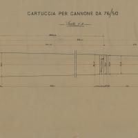 Cannone da 76/50 - Cartuccia