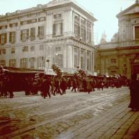 Piazza Umberto I°. Il giorno di Natale (taglio)