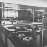 Conte Grande - Sala da pranzo e galleria di prima classe