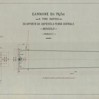 Bossolo per cannone da 76/50