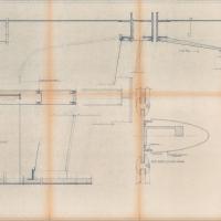 Eugenio Costa - Ponte del lido - Piscina di prima classe - Dettagli della murata e del soffitto