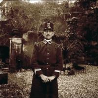 Ludovico Maria Chierici in divisa militare (taglio)