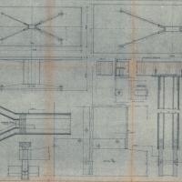 Eugenio Costa - Tavolo rettangolare con base in acciaio inox