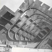 Quarta di copertina- Struttura prefabbricata per la "costruzione 1584", L' Ansaldino, n.5, anno X, 1963