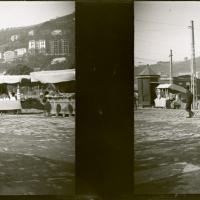 Mercato in Lungobisagno Istria e case popolari a Staglieno (originale)