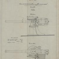 Cannone da 76/45 - Montaggio a perno centrale